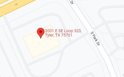 Tyler Branch Map with Link to Google Maps